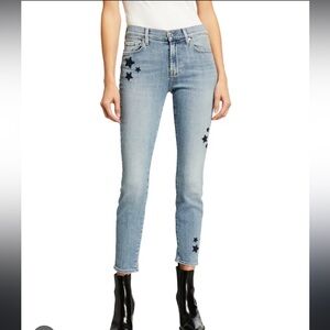 Nwt 7 for all mankind ankle skinny